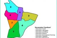Peta Kecamatan Candisari Kota Semarang