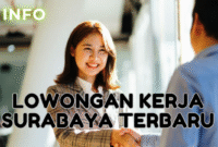 Lowongan Kerja Surabaya Terbaru