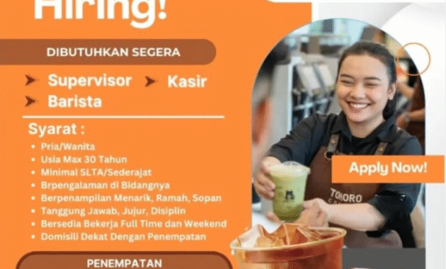 Loker Barista Tangerang